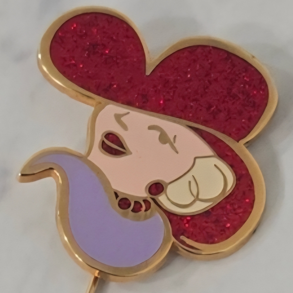 2004 Red Hat Society Collectible lady Hat Pin